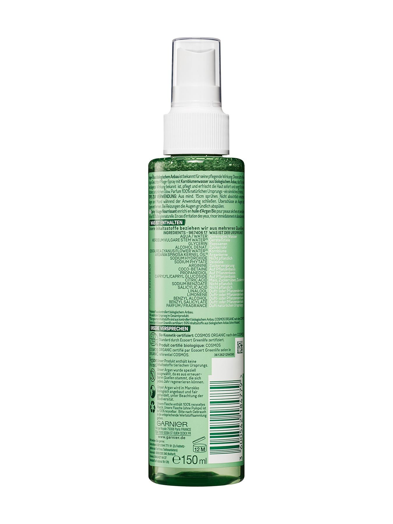 Bio-Argan-Feuchtigkeitsspendendes-Gesichts-Pflege-Spray-Bio-150ml-Rueckseite-Garnier-Deutschland-gr